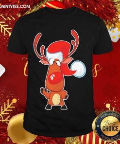Premium Reindeer Santa Christmas Shirt