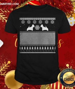 Premium Westie Green Christmas Shirt