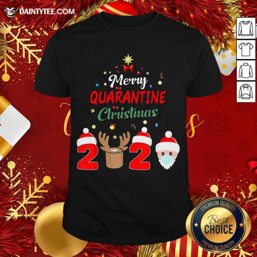 Pretty Merry Quarantine Christmas 2020 Shirt