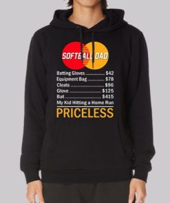 Priceless Softball Dad Hoodie 3 Priceless Softball Dad Hoodie 4