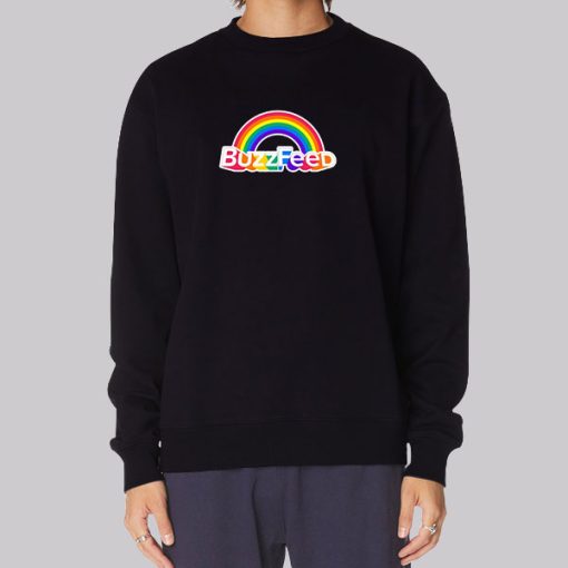 Pride 2019 Buzzfeed Rainbow Hoodie