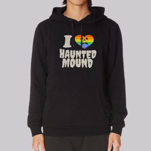 Pride I Love Haunted Mound Hoodie