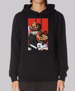 Pumpkin Night Anime Horror Hoodie Pumpkin Night Anime Horror Hoodie