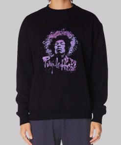 Purple Haze Vintage Jimi Hendrix Hoodie