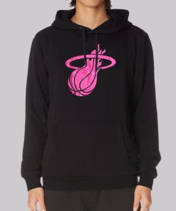 Purple Miami Heat Womens Hoodie 1