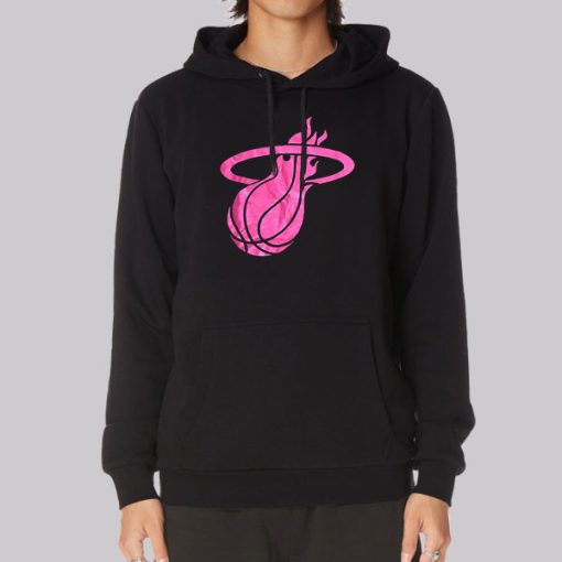 Purple Miami Heat Womens Hoodie