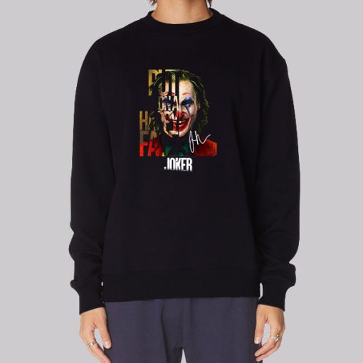 Put on a Happy Face Joker Hoodie