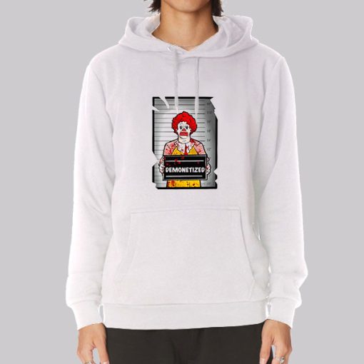 Rackaracka Merch Demonetized Meme Hoodie