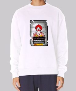 Rackaracka Merch Demonetized Meme Hoodie
