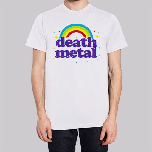 Rainbow Logo Death Metal Hoodie