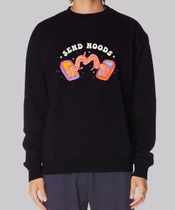 Ramen Graphic Send Noods Hoodie