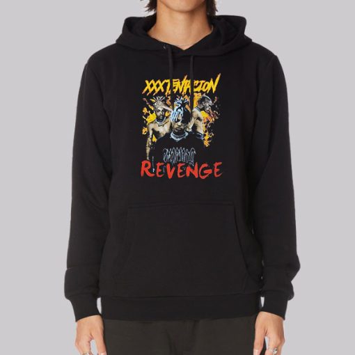 Rapper Vintage 90s In Memory Xxxtentacion Hoodie