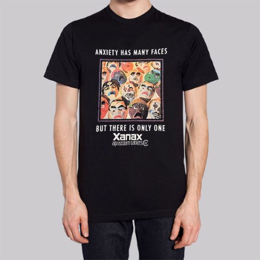 Rare Anxiety Has Many Faces Hoodie