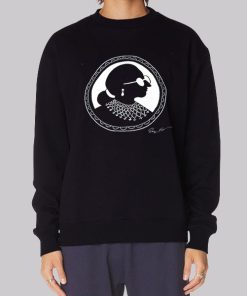 Rbg Silhouette Justice Ruth Bader Ginsburg Hoodie