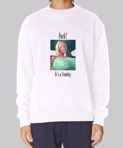 Rebecca More Fuck Its a Sunday Hoodie