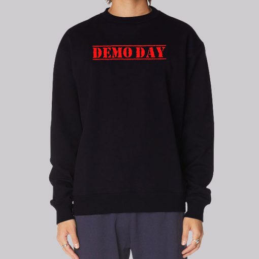 Red Font Demolition Demo Day Hoodie