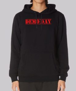 Red Font Demolition Demo Day Hoodie 4