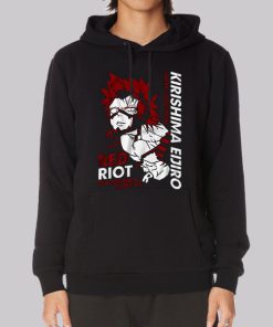 Red Riot Japanese Kirishima Hoodie Red Riot Japanese Kirishima Hoodie