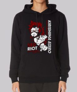 Red Riot Japanese Kirishima Hoodie 3 Red Riot Japanese Kirishima Hoodie 4