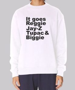 Reggie Jay Z Tupac and Biggie the Rapper Hoodie