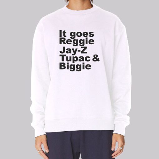 Reggie Jay Z Tupac and Biggie the Rapper Hoodie