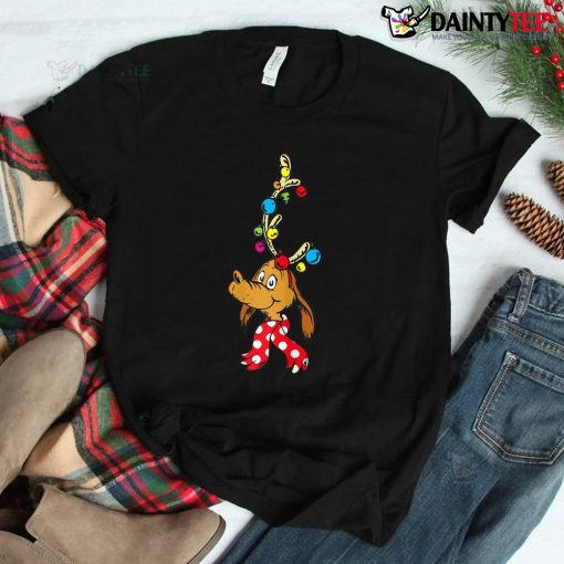 Reindeer Max Dog Christmas Shirt