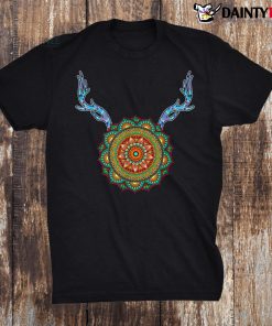 Reindeer Sweater Pattern Xmas Gifts Woman Christmas Xmas Shirt