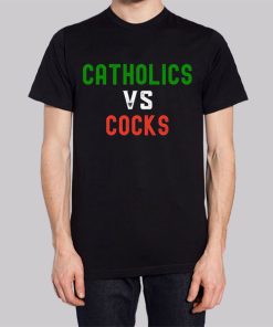 Religious Catholics vs Cocks Hoodie 1 Religious Catholics vs Cocks Hoodie 2