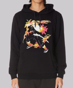 Rengoku Flame Art Demon Slayer Hoodie Rengoku Flame Art Demon Slayer Hoodie