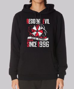 Resident Evil Social Distance Training Since 1996 Hoodie Resident Evil Social Distance Training Since 1996 Hoodie