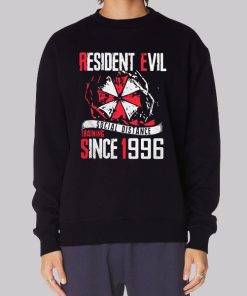 Resident Evil Social Distance Training Since 1996 Hoodie