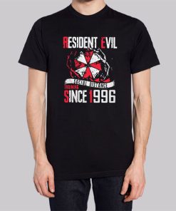 Resident Evil Social Distance Training Since 1996 Hoodie 3