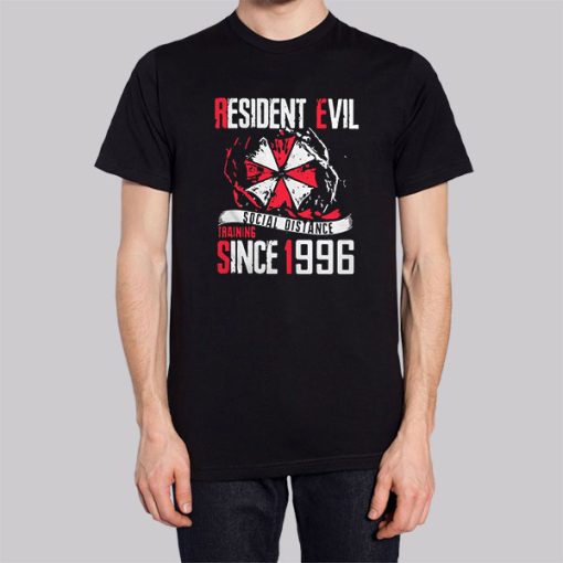 Resident Evil Social Distance Training Since 1996 Hoodie