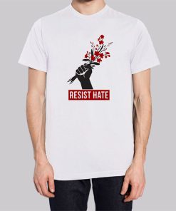 Resist Hate Flowers Resist Hoodie 2 Resist Hate Flowers Resist Hoodie 3
