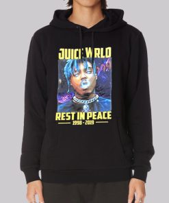 Rest in Peace Juice Wrld Graphic Hoodie Rest in Peace Juice Wrld Graphic Hoodie