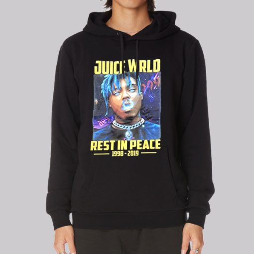 Rest in Peace Juice Wrld Graphic Hoodie