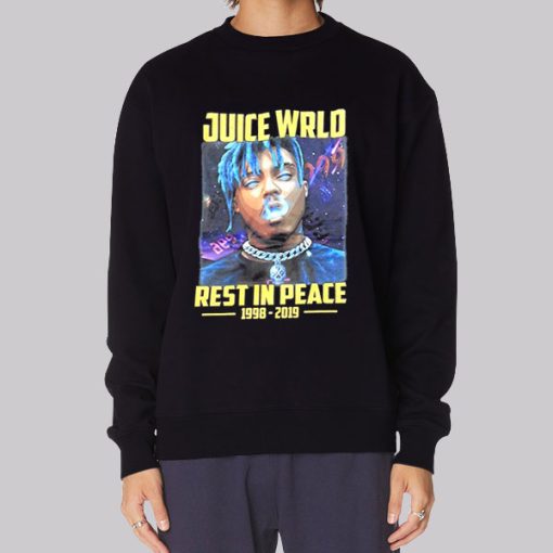 Rest in Peace Juice Wrld Graphic Hoodie