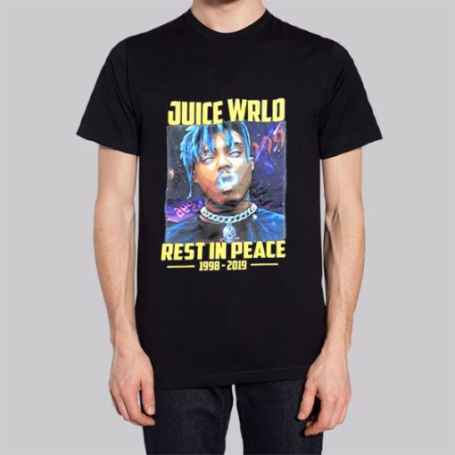 Rest in Peace Juice Wrld Graphic Hoodie