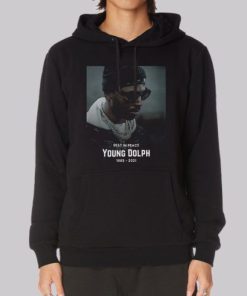 Rest in Peace Young Dolph Hoodie 3 Rest in Peace Young Dolph Hoodie 4