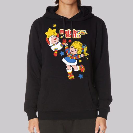 Retro 80s Baby Rainbow Brite Hoodie