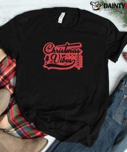 Retro Christmas Vibes Groovy Christmas Shirt