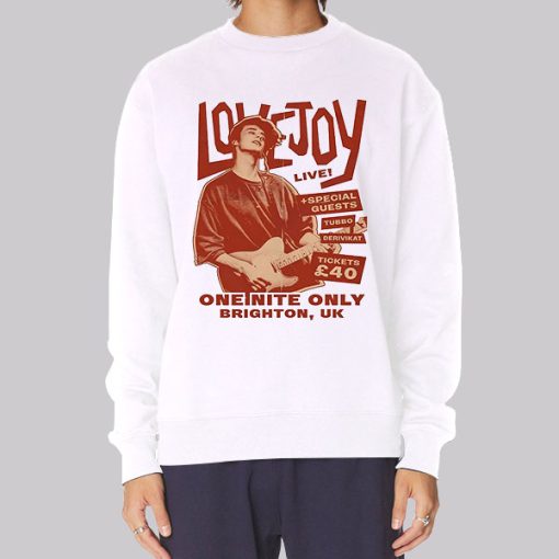 Retro Concert Merch Lovejoy Hoodie