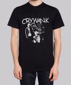 Retro Faux Punk Crywank Hoodie 3