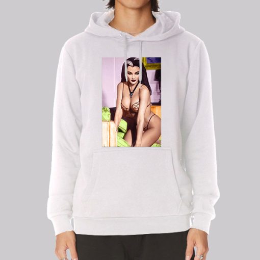 Retro Lily Munster Sexy Hoodie