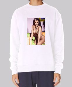Retro Lily Munster Sexy Hoodie