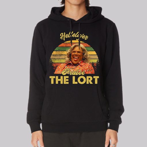 Retro Madea Praise the Lort Hoodie