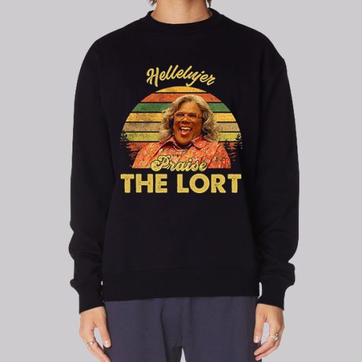 Retro Madea Praise the Lort Hoodie