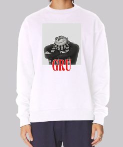Retro Photo Character Gru Hoodie 1 Retro Photo Character Gru Hoodie 2