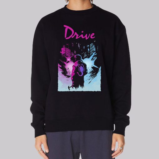 Retro Ryan Gosling Drive Hoodie