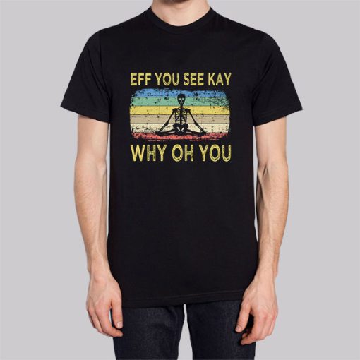 Retro Vintage Eff You See Kay Hoodie